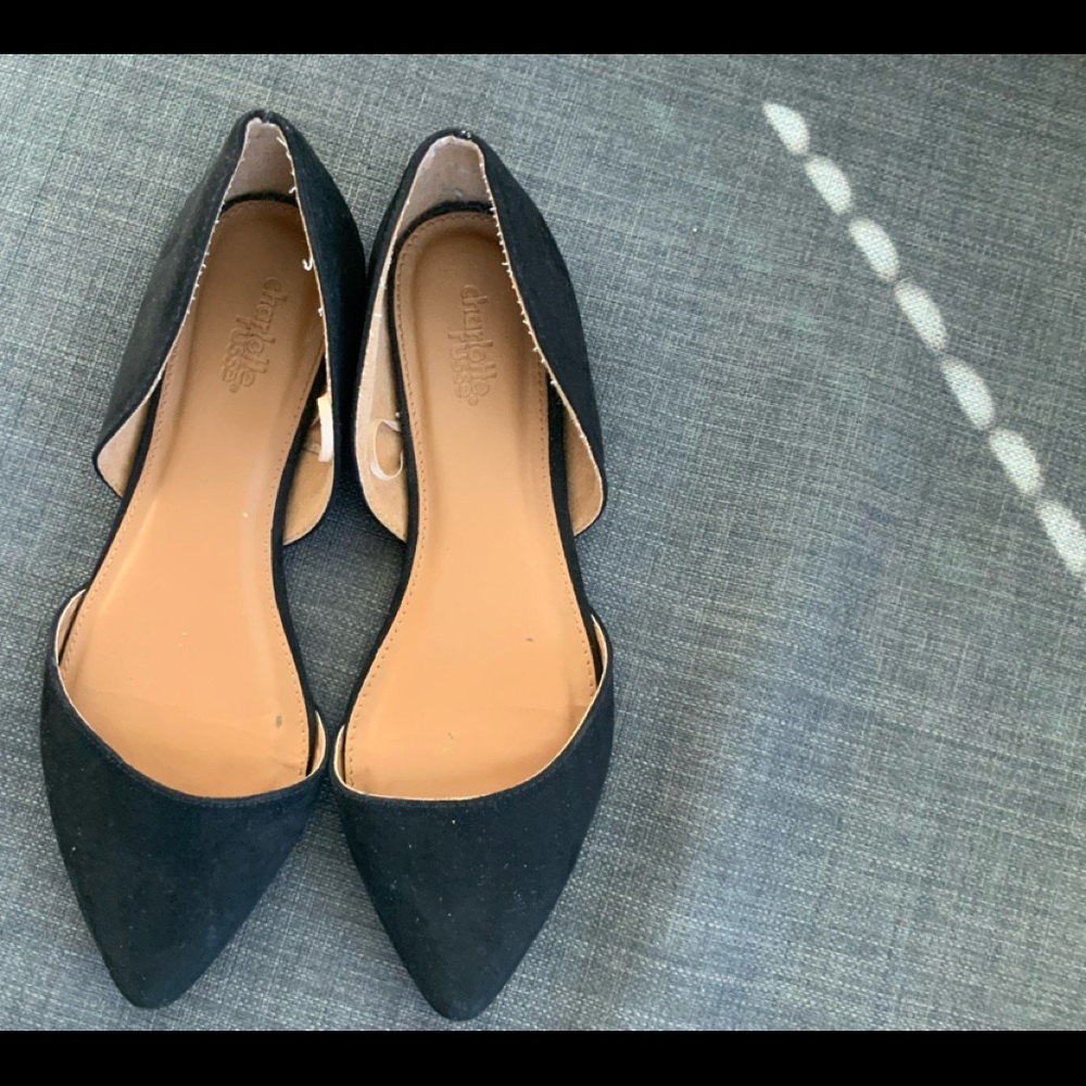 Charlotte Russe, black flat shoes